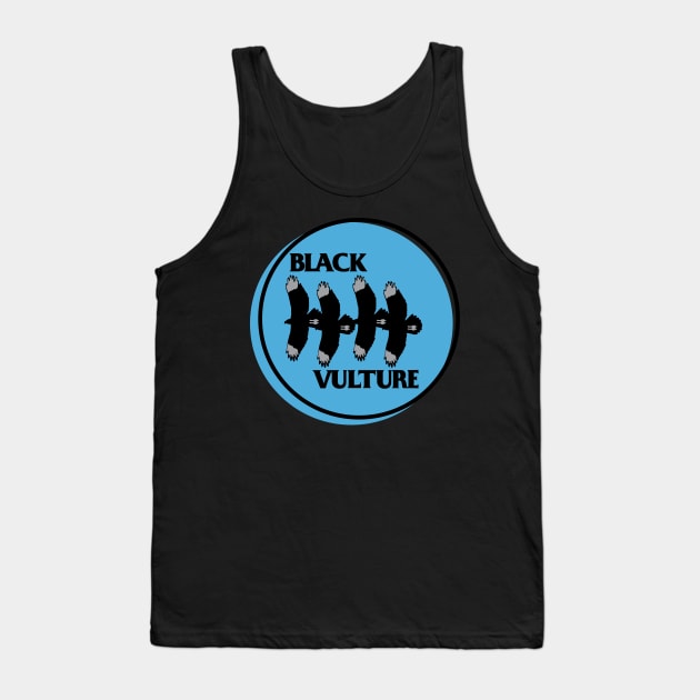 BLACK VULTURE LOGO Tank Top by PRBY